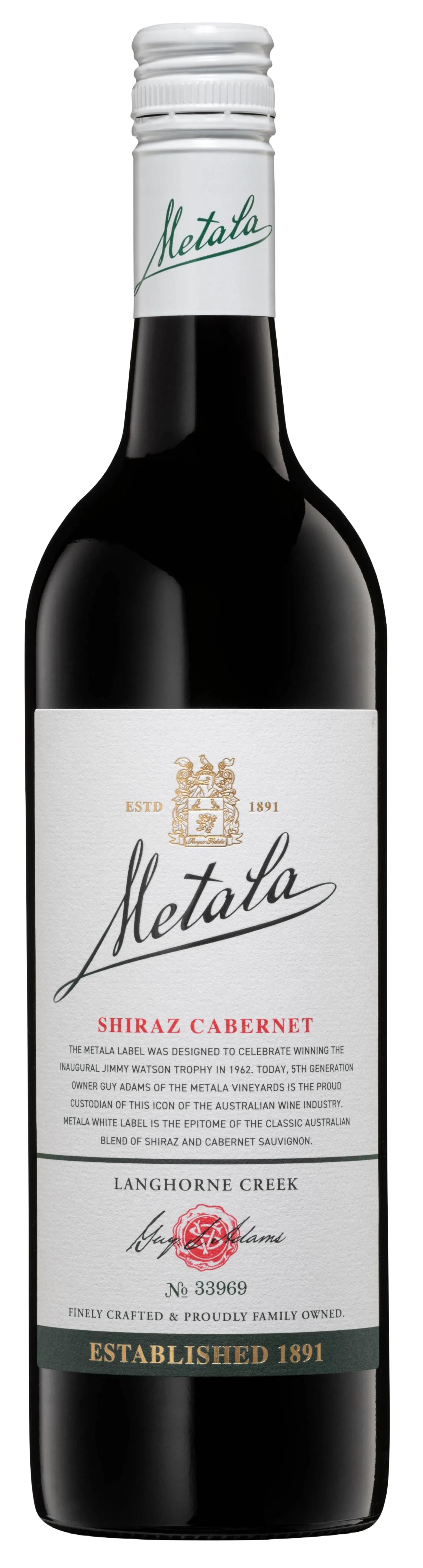 Metala Shiraz Cabernet 2023 No Vintage Transparent