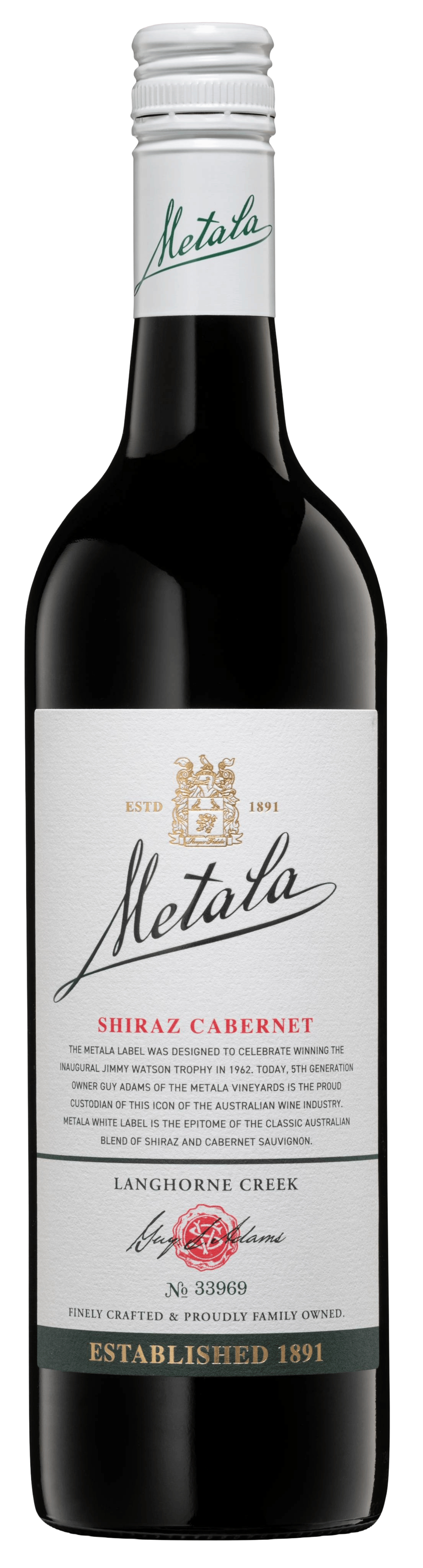Metala Shiraz Cabernet 2023 No Vintage Transparent