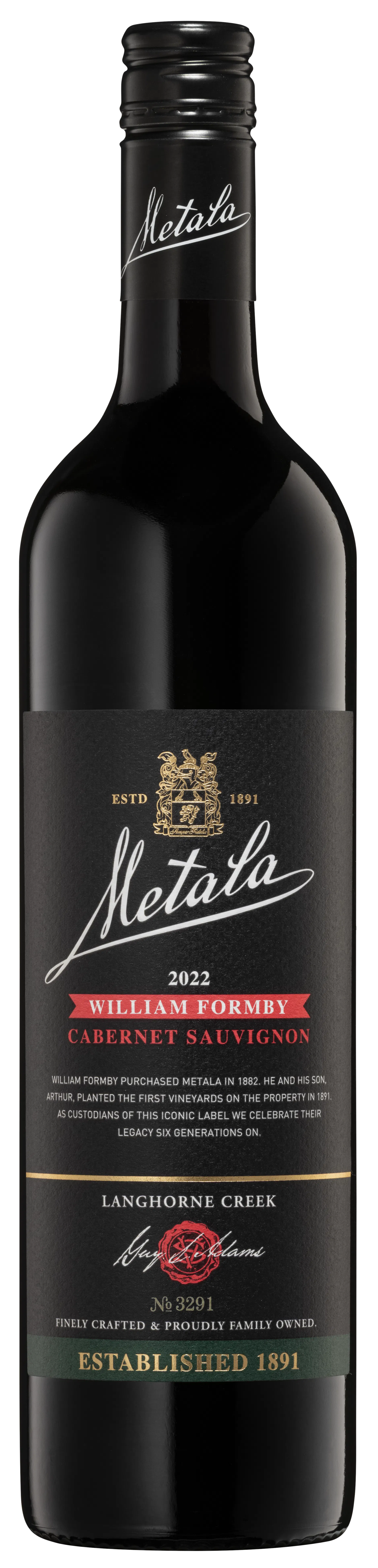 Metala William Formby Cabernet Sauvignon 2022