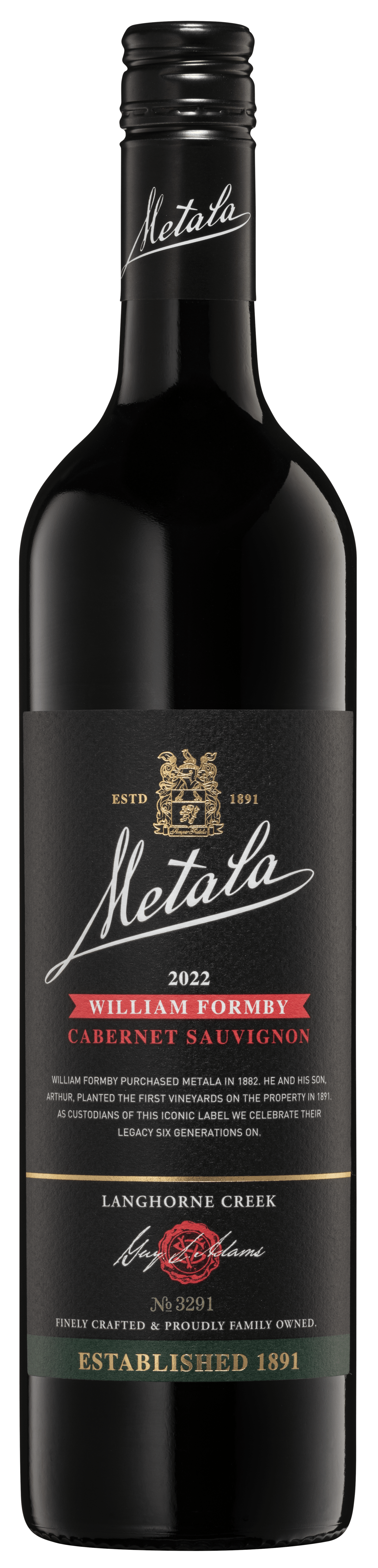 Metala William Formby Cabernet Sauvignon 2022